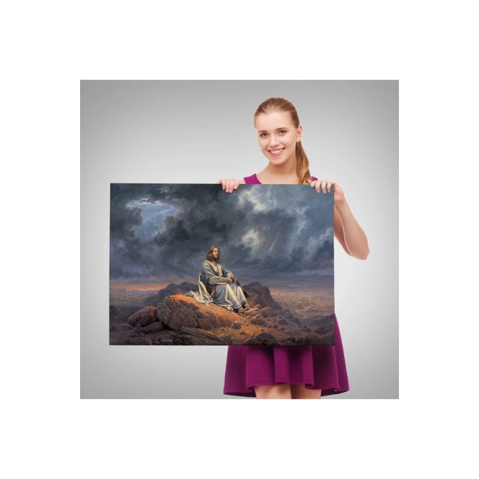 İsa Mesih Dekortif Duvar Tablosu - Jesus Christ-6540