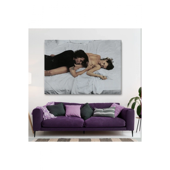Johnny Depp ve Kate Moss Duvar Tablosu-6524