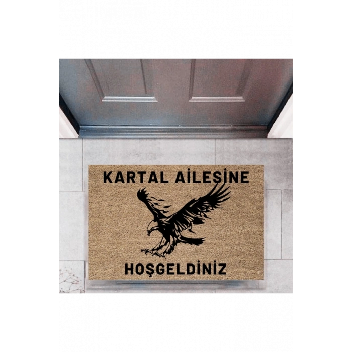 Kapı Önü Paspası Dekoratif Dijital Baskı Kişiye Özel P-2444