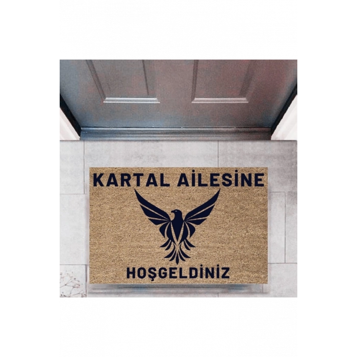 Kapı Önü Paspası Dekoratif Dijital Baskı Kişiye Özel P-2446