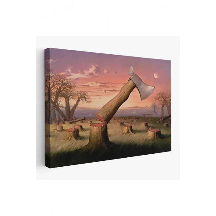 Kelebek Etkisi Sürreal Tablosu-6603