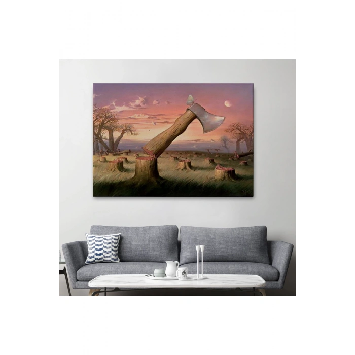 Kelebek Etkisi Sürreal Tablosu-6603