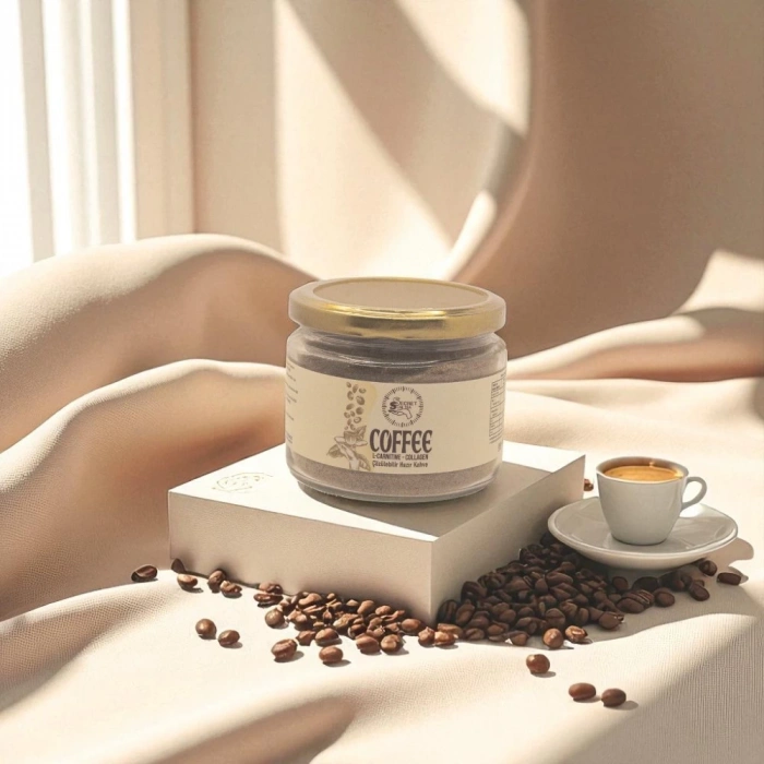 Kilo Vermeye ve Ödem Atmaya Yardımcı Kolojenli Sade Detox Kahve 1,5 Aylık (45 KULLANIM)- Net 150 gr