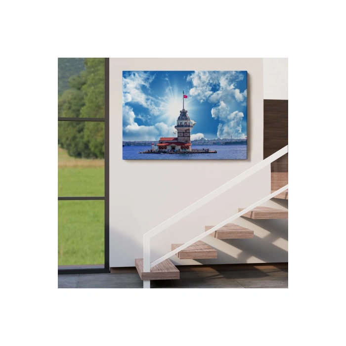 Kız Kulesi Manzarası Duvar Tablosu-6515