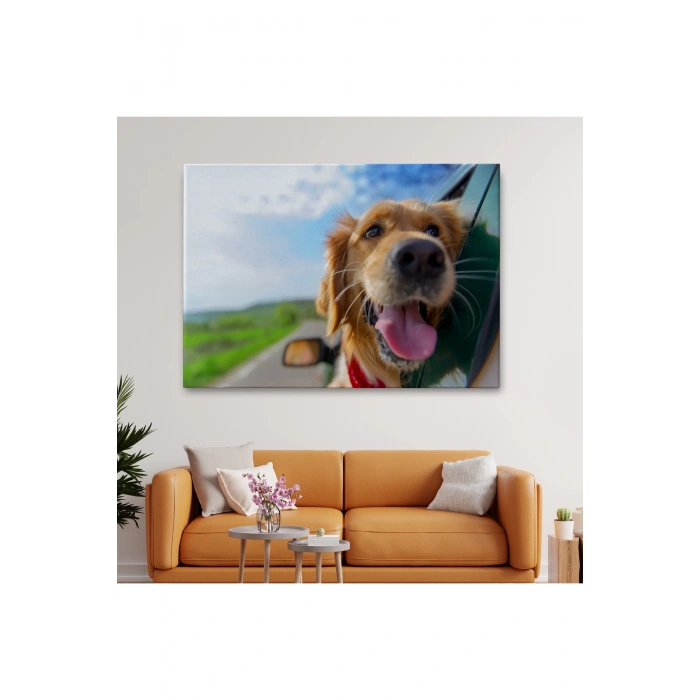 Köpek Dekoratif Kanvas Tablo 1130