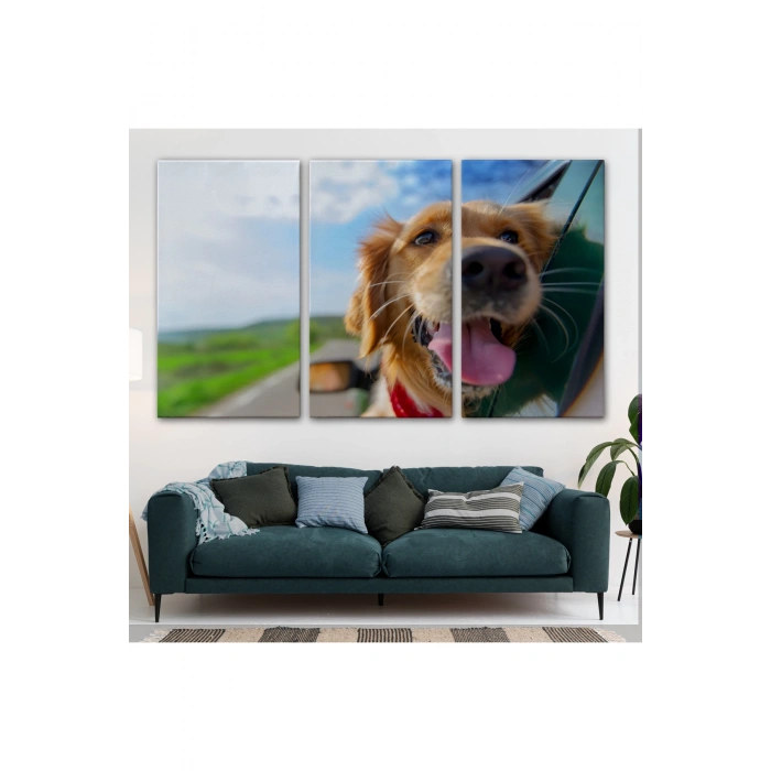 Köpek Dekoratif Kanvas Tablo 1130