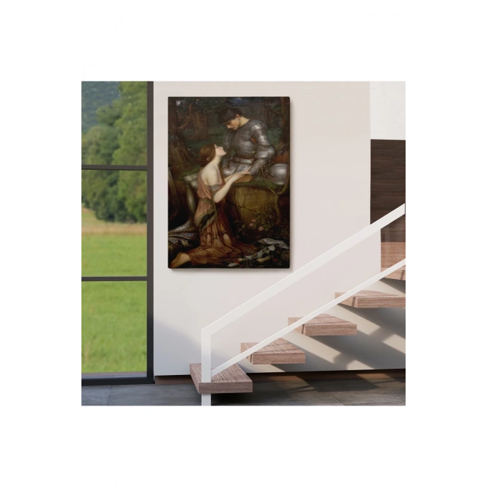 Lamia ve Asker Duvar Tablosu-6393