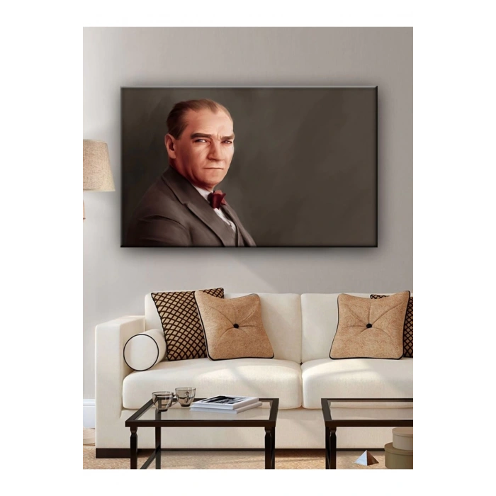 Led Işıklı Atatürk  Hediyelik Tablolar