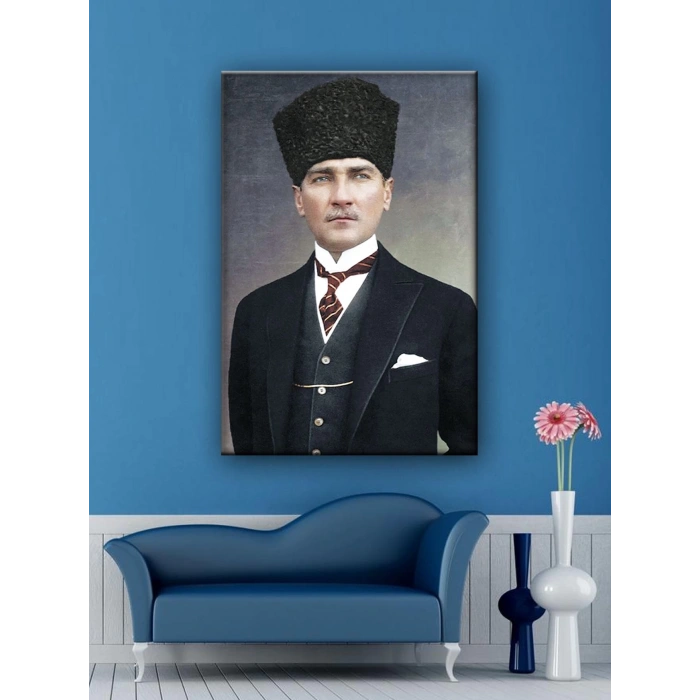 Led Işıklı Atatürk (Ofis, İşyeri,Salon)