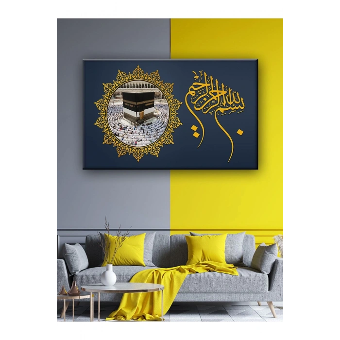 Led Işıklı Kâbe Tablosu (en güzel tablolar)