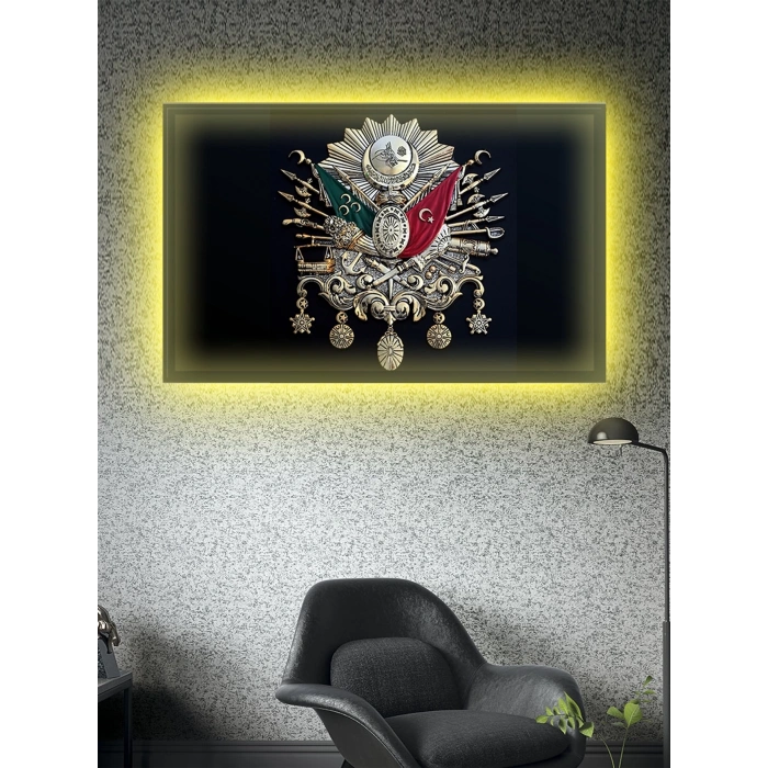 Led Işıklı Osmanlı Amblemi (tuğra)