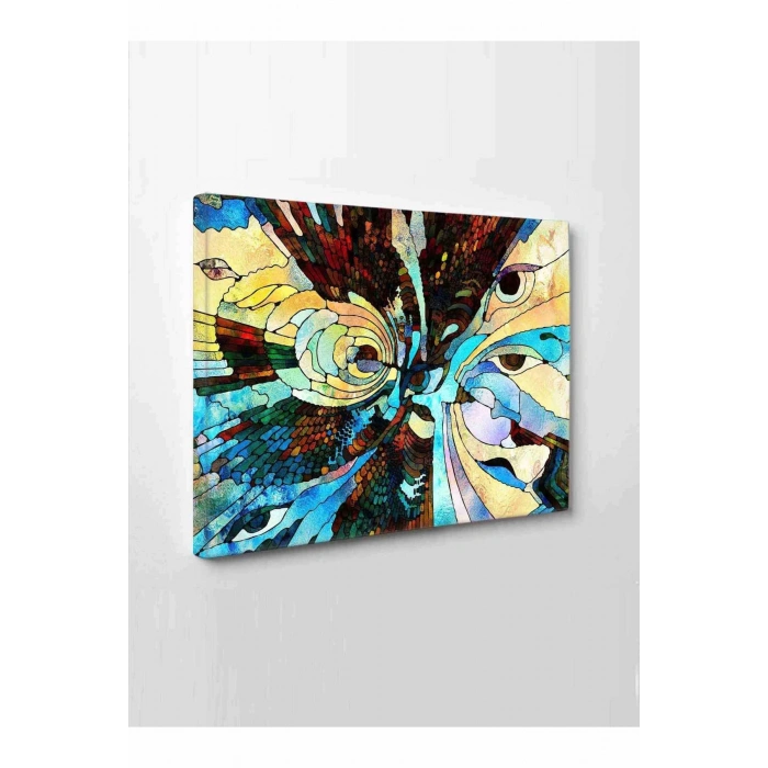 Led Işıklı Sanatsal Kanvas Tablo