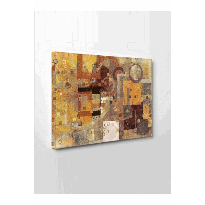 Led Işıklı Sanatsal Soyut Tablo