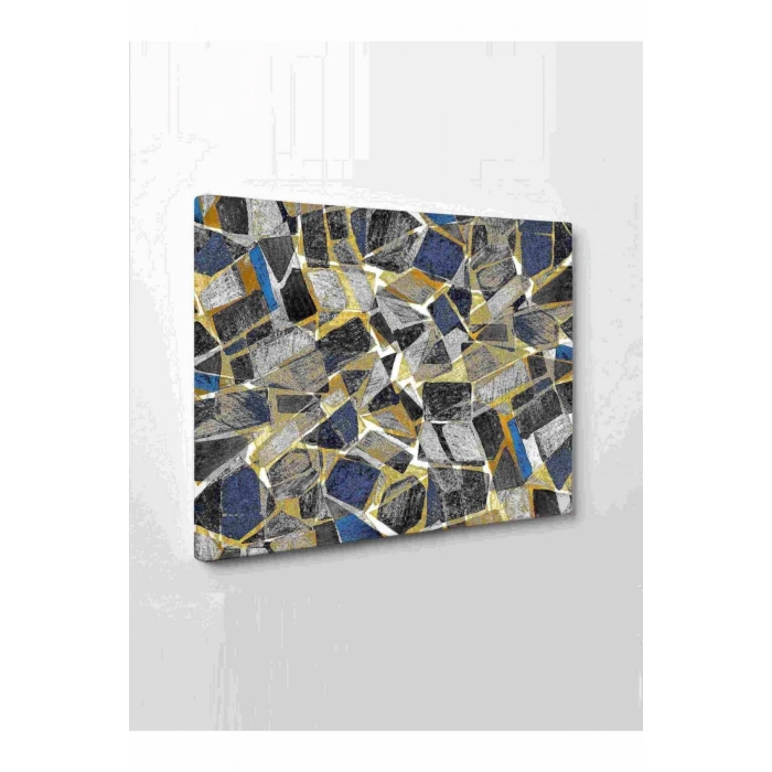 Led Işıklı Soyut Tablo