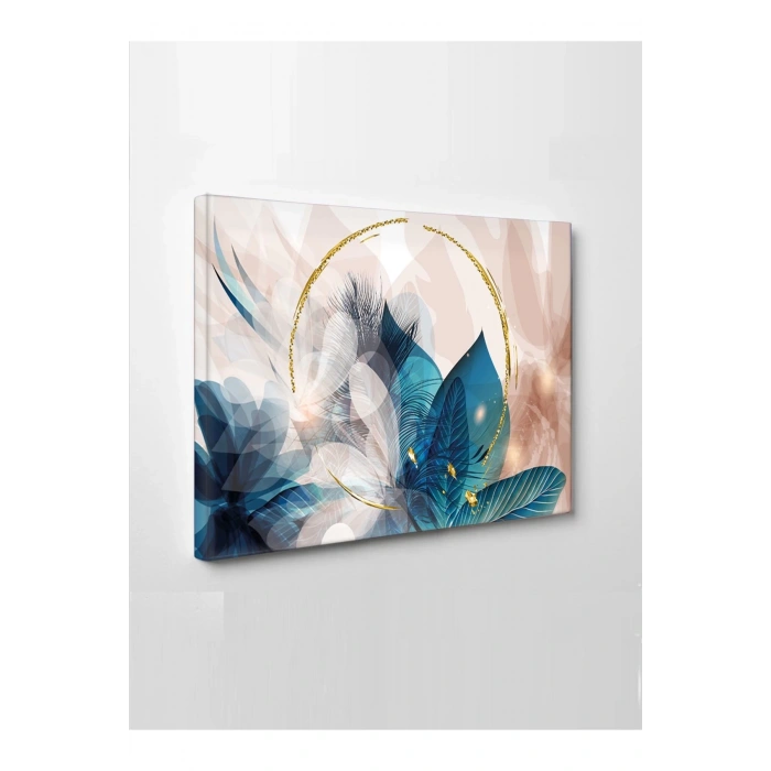 Led Işıklı Soyut Tablo