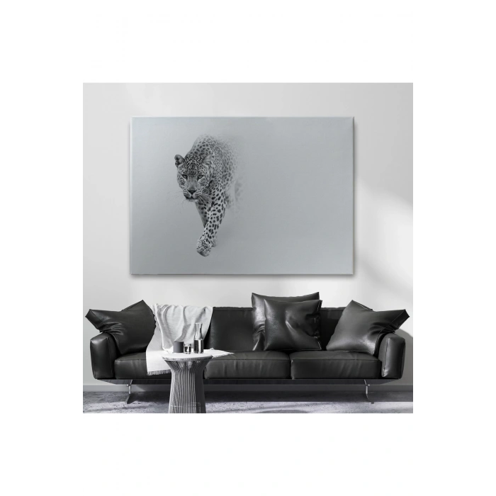 Leopar Dekoratif Kanvas Tablo 1154