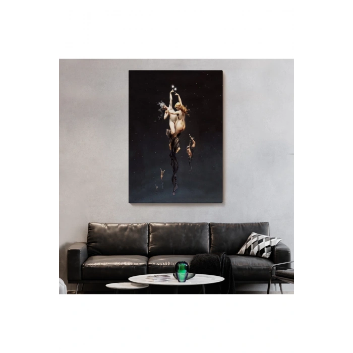 Luis Ricardo Falero  İkiz Yıldızlar Tablosu-6239