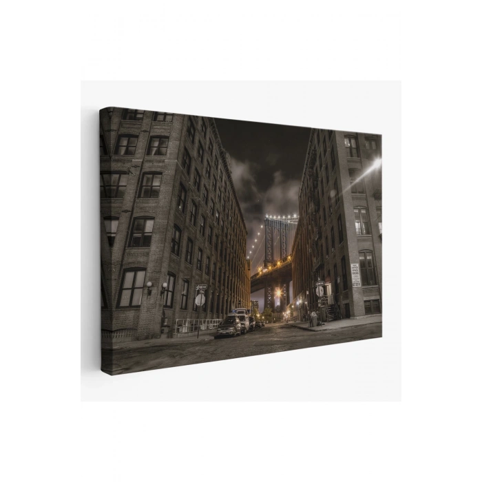 Manhattan Sokak Manzara Tablosu-6517