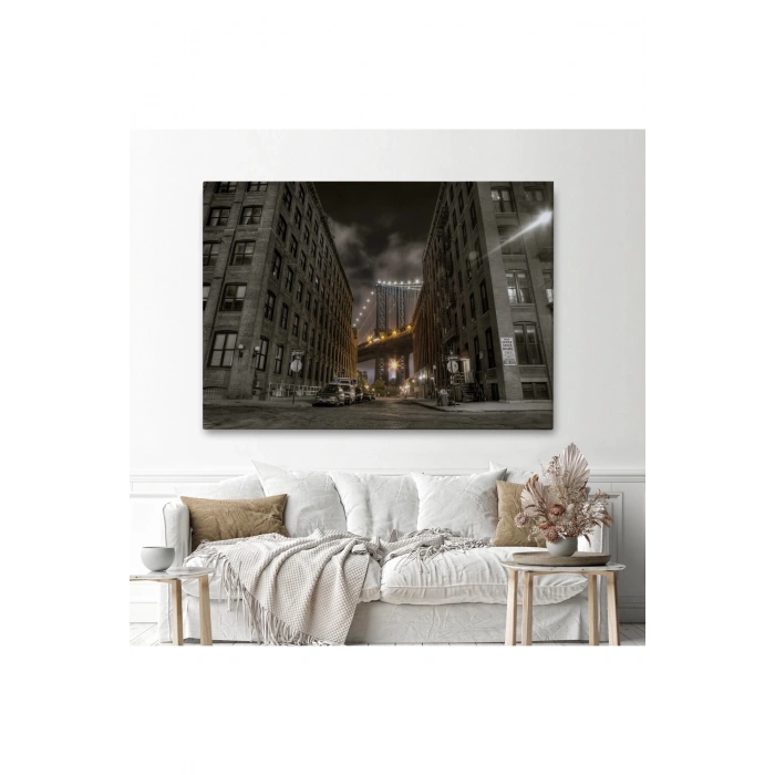 Manhattan Sokak Manzara Tablosu-6517