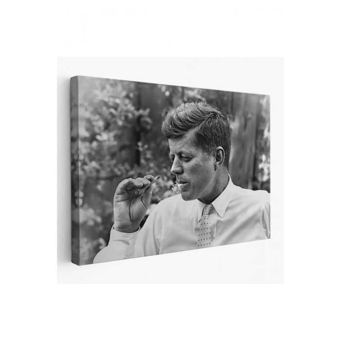 Marijuana İçen John F. Kennedy Tablosu-6588