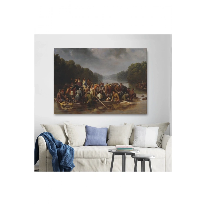 Marion Peedeeyi Geçiyor Tablosu - William Tylee Ranney-6544