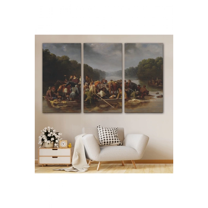 Marion Peedeeyi Geçiyor Tablosu - William Tylee Ranney-6544