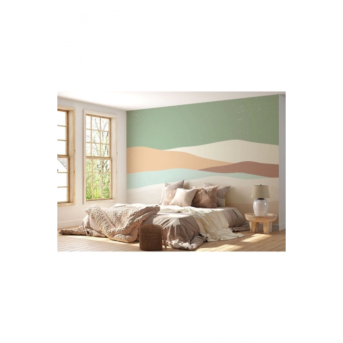 Minimalist Soyut Boho Modern Duvar Kağıdı-5541