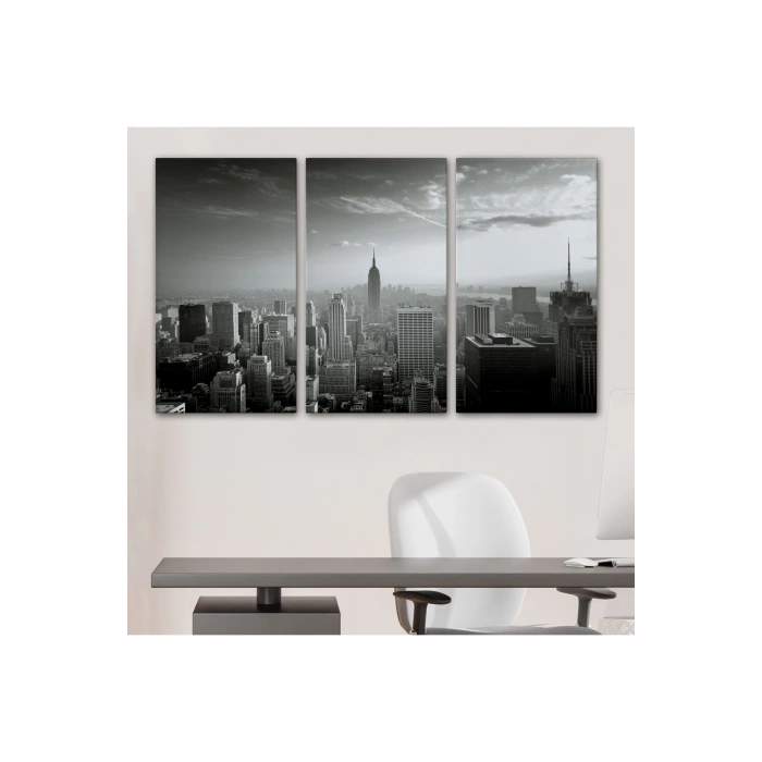  New York Şehir Manzarası Tablosu-6593