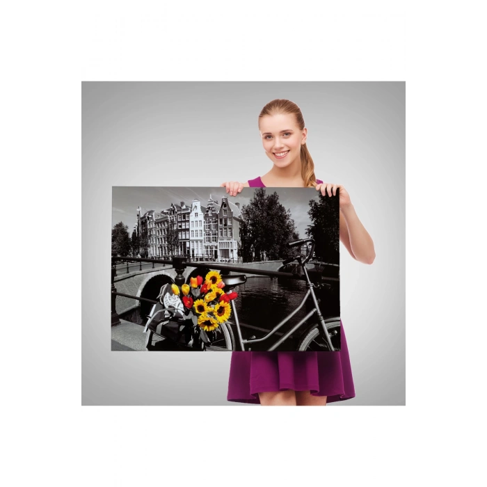  New York Şehir Manzarası Tablosu-6593