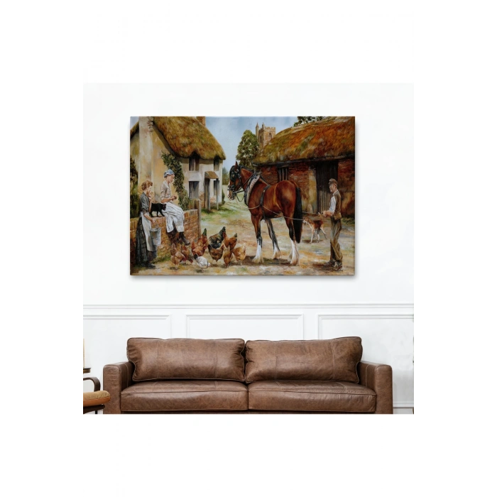 Ortacağ Alman Köyü Duvar Tablosu-6605