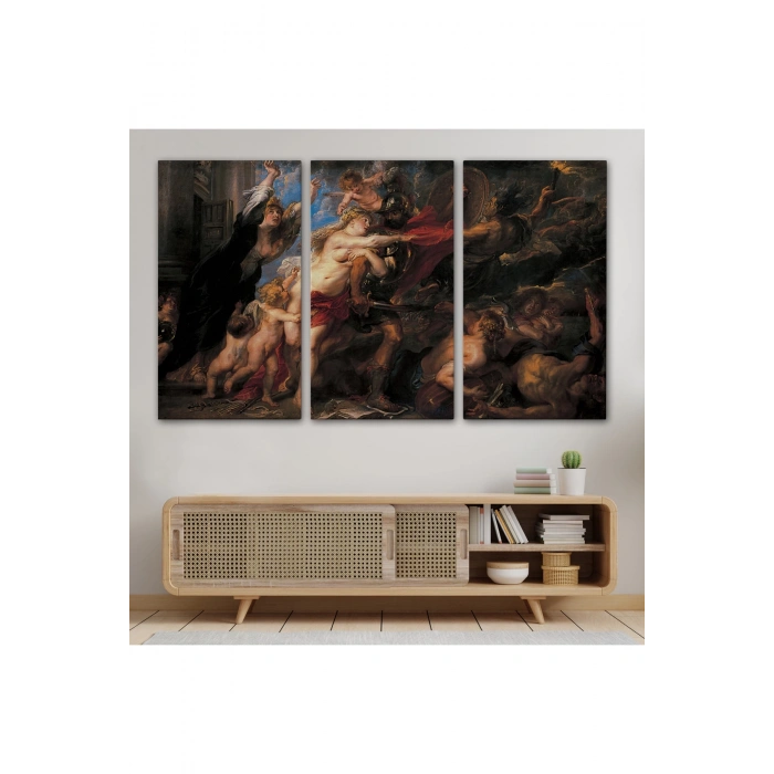 Peter Paul Rubens’in Savaşın Sonuçları Tablosu-6655