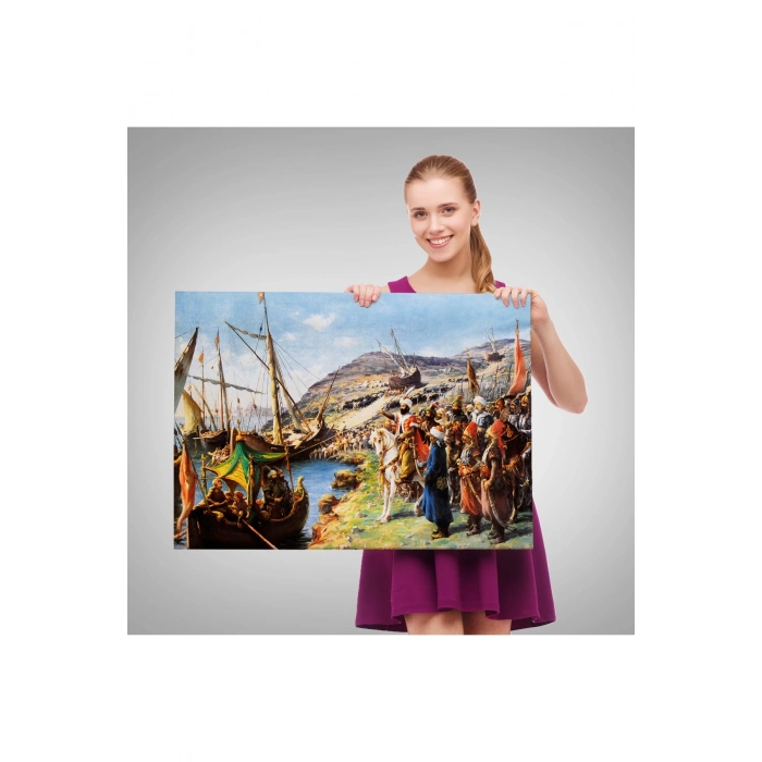 Renkli Gerçeküstü Dekoratif Duvar Tablosu-6615