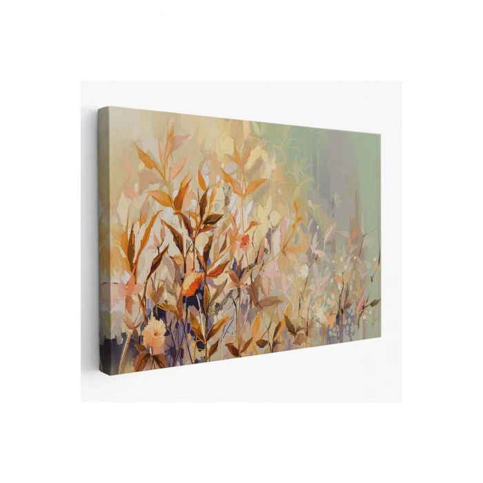 Renkli Yapraklar Duvar Tablosu-1240