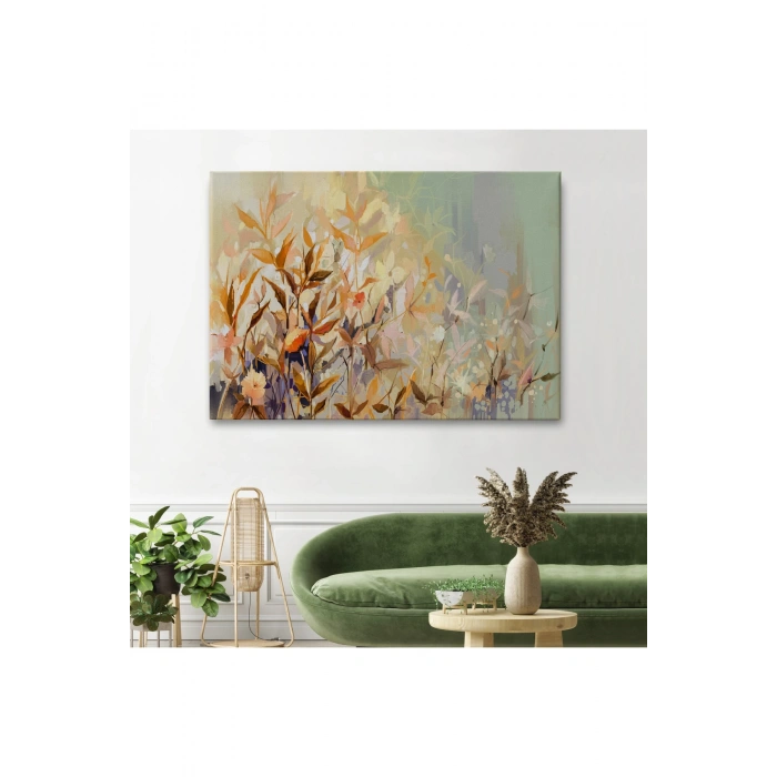 Renkli Yapraklar Duvar Tablosu-1240