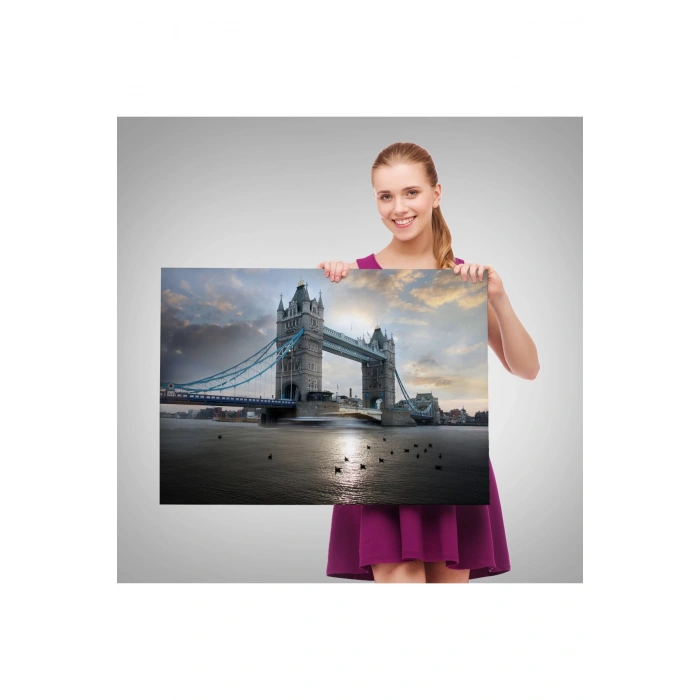 Şaha Kalkmış Siyah At Tablosu-6620