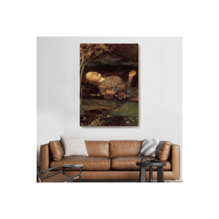 Shakespearein Opheliası Hamlet Dekoratif Duvar Tablosu-6319