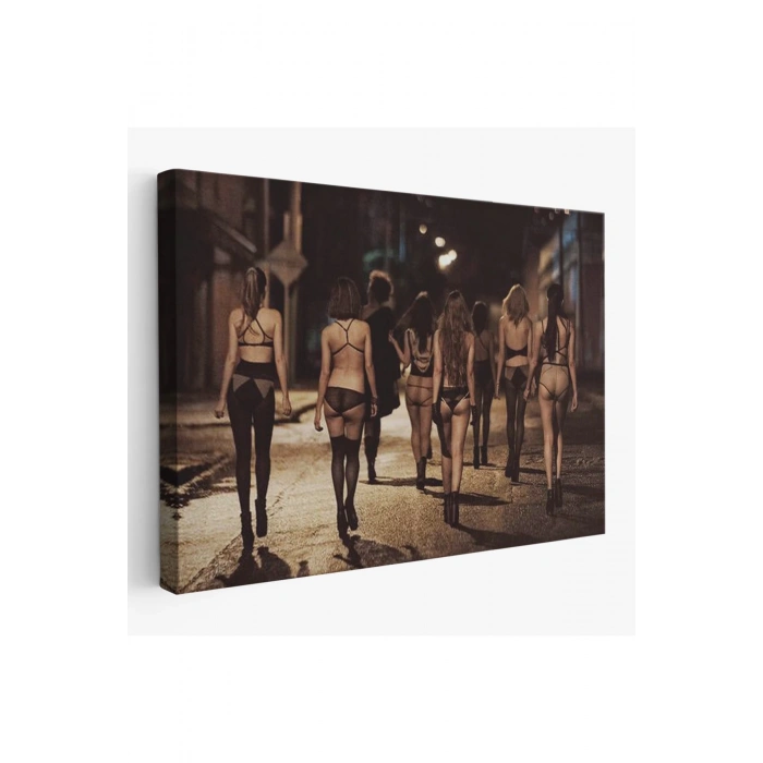 Sokak Kadınları Tablosu - Street Woman-6554