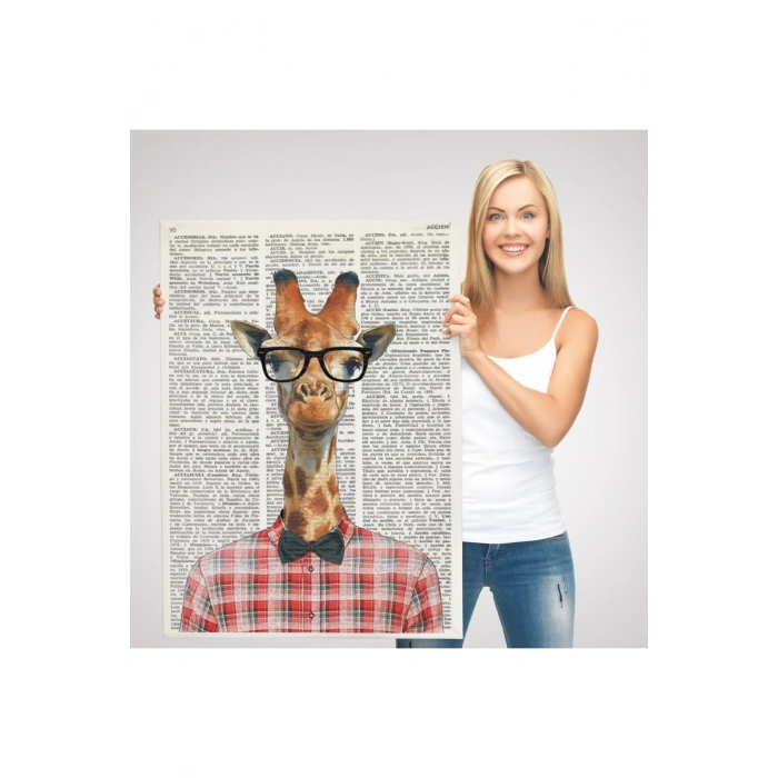 Sözlük Sayfasındaki Zürada Dekoratif Duvar Tablosu-6221