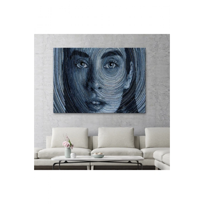 Sürreal Kadın Dekoratif Duvar Tablosu-6530