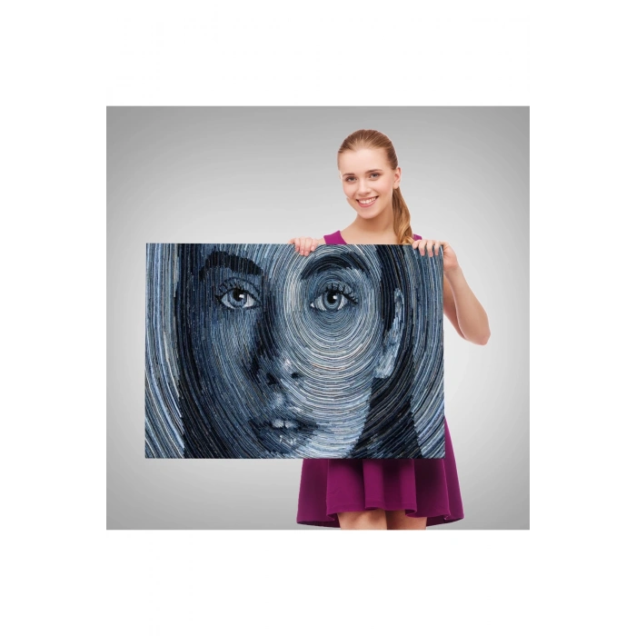 Sürreal Kadın Dekoratif Duvar Tablosu-6530