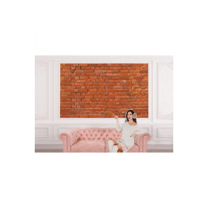 Taş Tuğla Desenli Duvar Kağıdı-5598