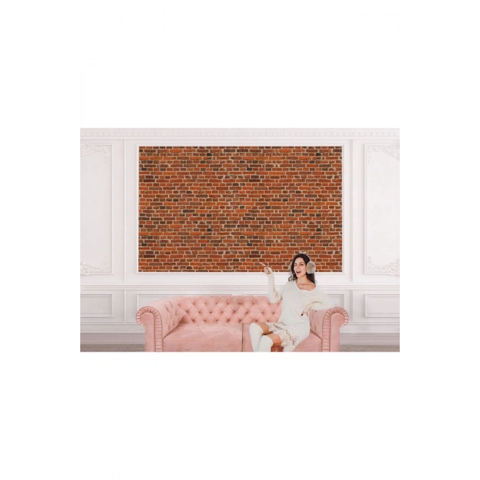 Taş Tuğla Desenli Duvar Kağıdı-5601