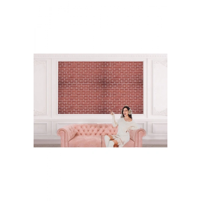 Taş Tuğla Desenli Duvar Kağıdı-5603