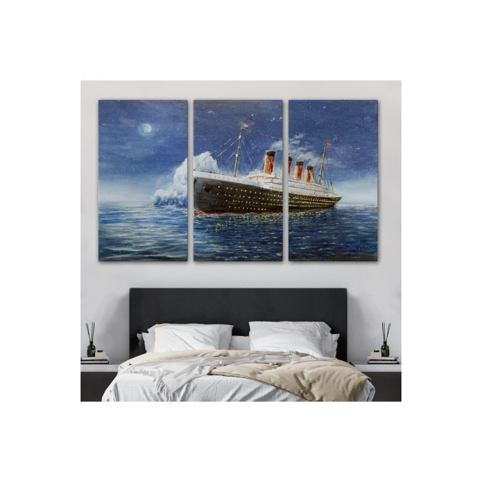 Titanik Gece Manzarası Duvar Tablosu-1238