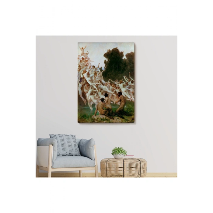 William-Adolphe Bouguereau Tarafından Çizilen Oreads Adlı Tablosu -6370