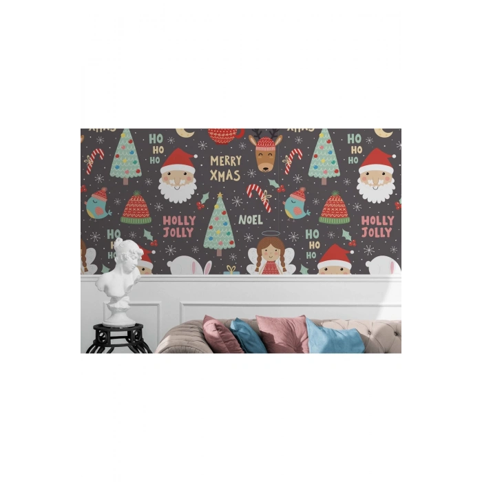 Yılbaşı Christmas Temalı Duvar Kağıdı Poster-5713