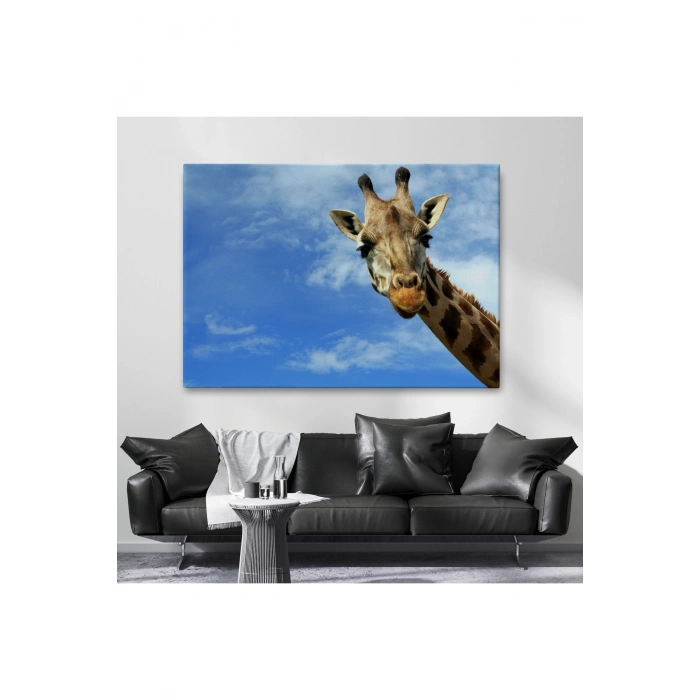 Zürafa Dekoratif Kanvas Tablo 1116