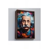 Ahşap Çerçeveli Albert Einstein Tablo-7827