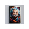 Ahşap Çerçeveli Albert Einstein Tablo-7827