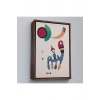 Ahşap Çerçeveli Vasiliy Kandinsky - 11 Resim Ve 7 Şiir Soyut Tablosu-7485